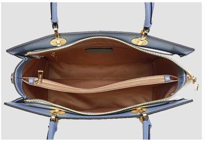 Bolso Portátil de Cuero Bordado para Mujer - Image 8