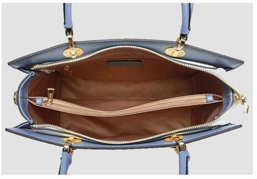 Bolso Portátil de Cuero Bordado para Mujer - Image 8