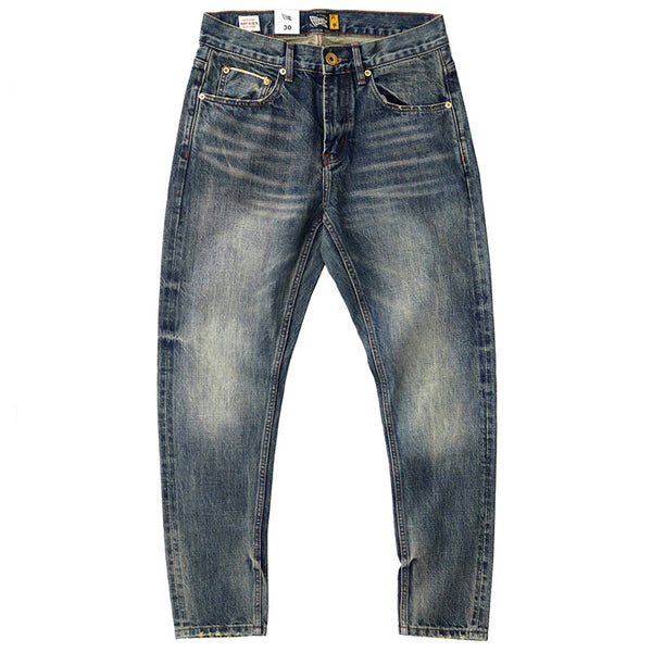 Jeans Retro Holgados Pesados para Hombre - Casual Clásico
