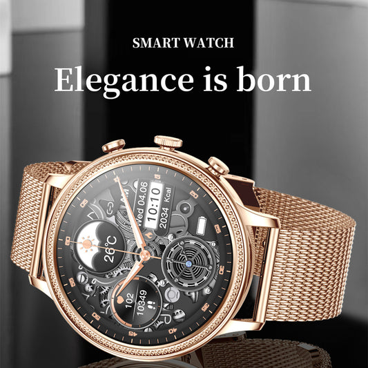 Reloj Inteligente V60 con Llamadas Bluetooth, Pantalla 1.39" y Monitoreo de Salud