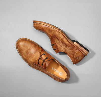 Zapatos Casuales Retro Estilo Británico para Hombre - Diseño Desgastado Transpirable - Image 12