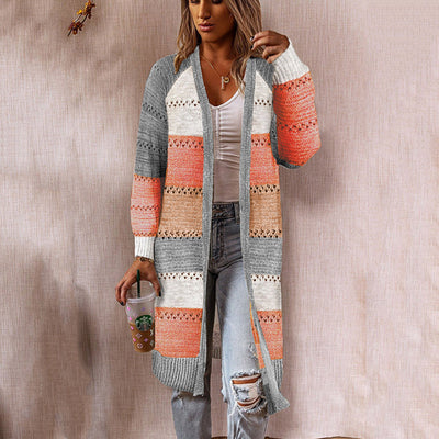 Cardigan Largo para Mujer - Suéter Elegante de Manga Larga - Image 6