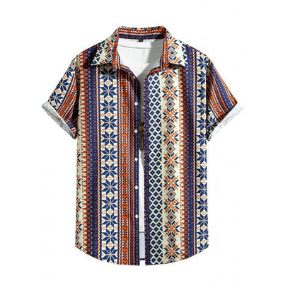 Camisa Suelta de Playa para Hombre - Manga Corta y Cómoda - Image 11