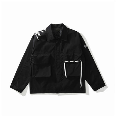 Chaqueta Funcional con Tirantes Integrados - Estilo Urbano Versátil - Image 4