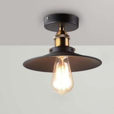 Lámpara de Techo Industrial de Hierro - Luz Colgante Minimalista - Image 5