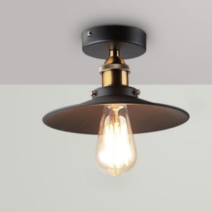 Lámpara de Techo Industrial de Hierro - Luz Colgante Minimalista - Image 5