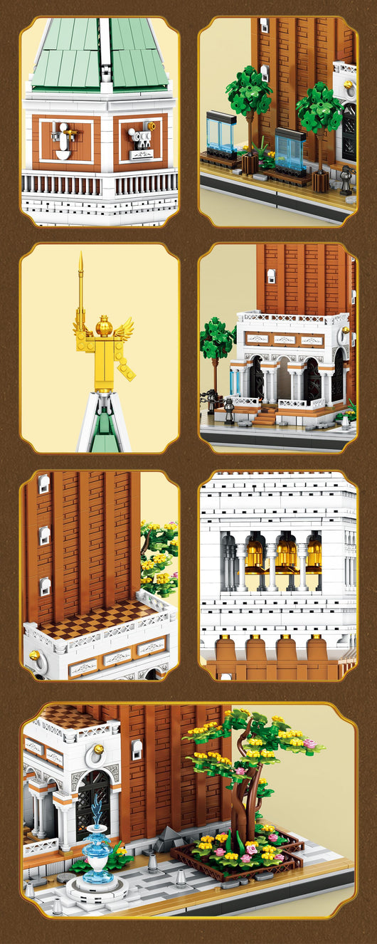Maqueta de la Basílica de San Marcos - Modelo 3D de Ensamblaje Avanzado - Image 7