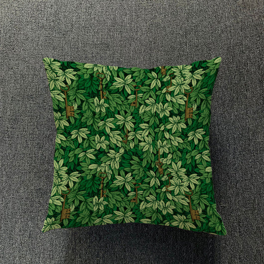 Funda de Almohada de Algodón y Lino para Sala de Estar - Image 35