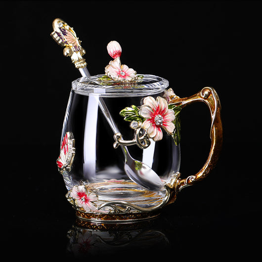 Taza Infantil con Corazón, Cuchara y Tapa - Diseño Grande - Image 18