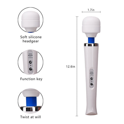 Masajeador de Pulso USB con 10 Modos de Vibración Intenso - Image 9