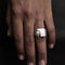 Anillo de Plata 925 Calavera para Hombre Talla Grande