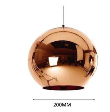Lámpara Colgante de Cristal Espejo Efecto Espacio con Electrochapado - Image 10