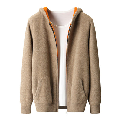 Chaqueta Tejida para Hombre con Bloques de Color - Image 5