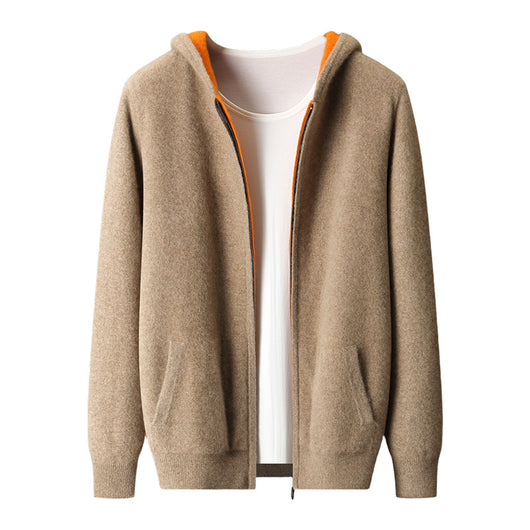 Chaqueta Tejida para Hombre con Bloques de Color - Image 5