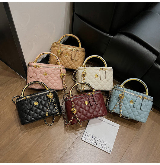 Bolso Mensajero de Moda Rhombus Chain para Mujer - Image 29