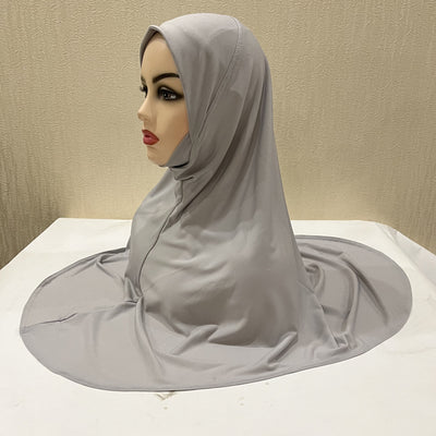 Turbante Ligero de Gasa Malaya - Pañuelo Multiuso en Colores Sólidos - Image 40