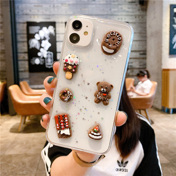 Funda para Celular Espejo Epoxia Osito Galleta - Image 7