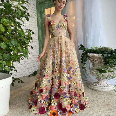 Vestido de Fiesta Bohemio con Hombros Descubiertos - Image 9