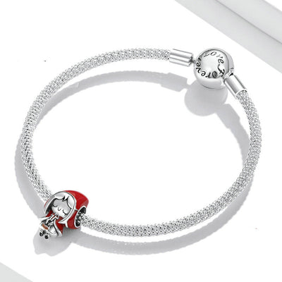 Pulsera de Plata Esterlina 925 Miss Red con Perlas Decorativas - Image 3