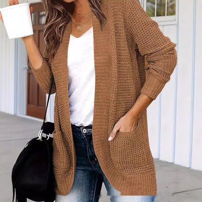 Cardigan Ejecutivo Slim Fit para Mujer - Tejido Cómodo para Oficina