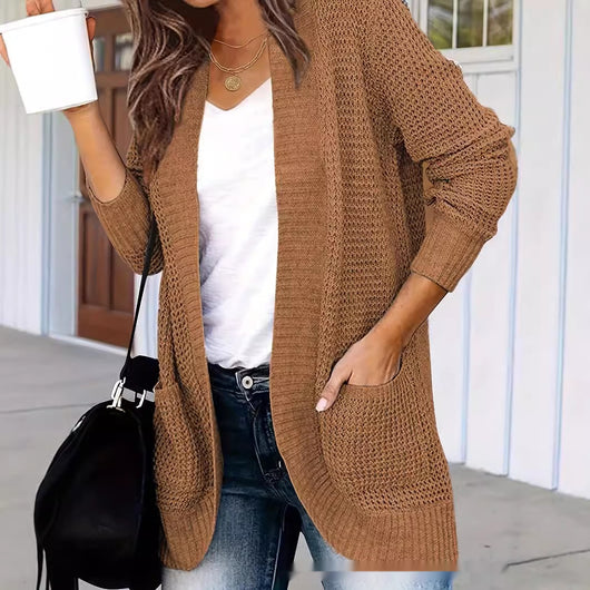 Cardigan Ejecutivo Slim Fit para Mujer - Tejido Cómodo para Oficina