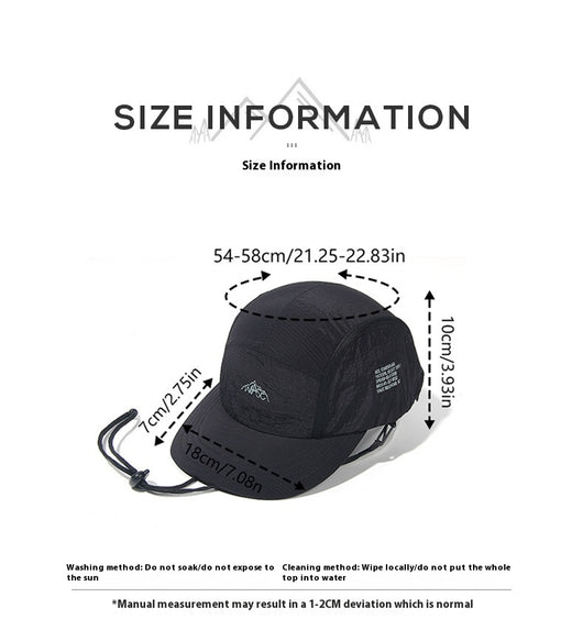 Gorra de Secado Rápido para Camping y Outdoor - Protección Solar Impermeable Unisex - Image 12