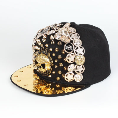 Gorra de Béisbol Calavera Leopardo con Remaches para Hombre y Mujer - Image 7