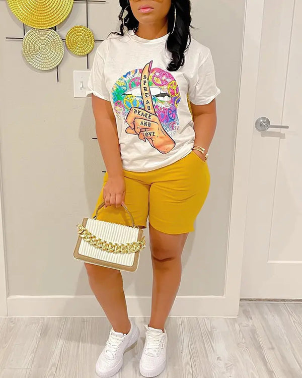 Traje Casual Estampado para Mujer - Diseño Moderno y Versátil - Image 3
