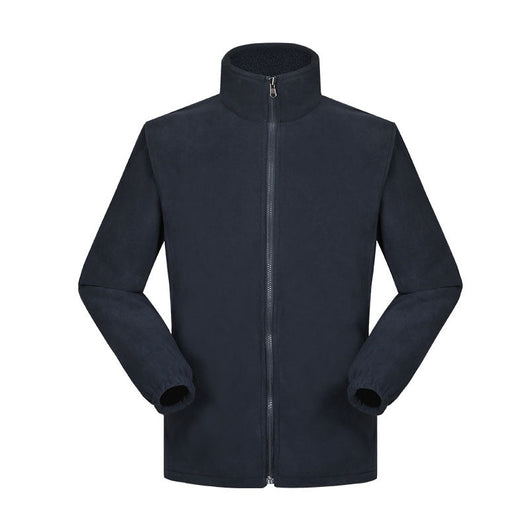 Chaqueta Impermeable Reversible de Dos Piezas con Forro de Terciopelo Coral - Image 5