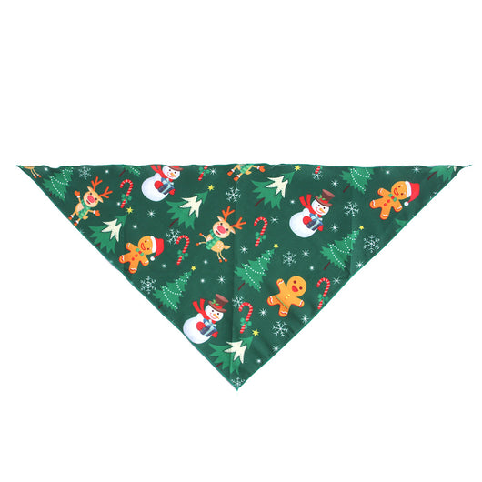 Babero Triangular Navideño para Mascotas - Toalla Absorbente para Perros - Image 6