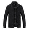Chaqueta Acolchada Casual Ejecutiva para Hombre con Cuello Alto