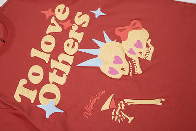 Playera Casual para Hombre con Estampado de Calavera y Huesos - Image 17