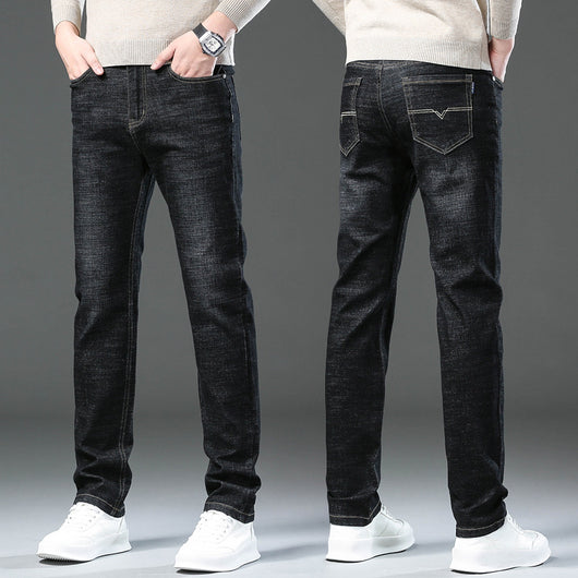 Pantalones Cálidos Holgados de Talle Medio para Hombre - Forro Polar Invierno - Image 7