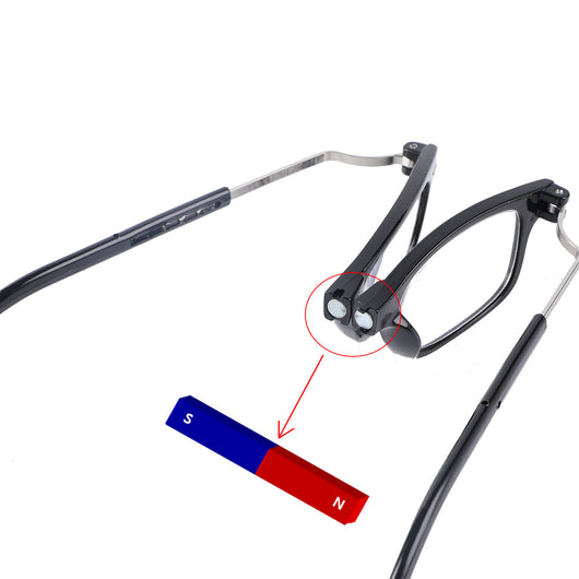Gafas de Lectura Plegables con Imán y Cordón Antipérdida - Image 3