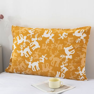 Fundas de Cojín para Sofá en Dorado - Decoración Suave y Elegante - Image 3