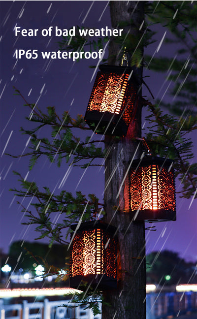 Luz Solar Decorativa Retro para Jardín y Terraza con Efecto Llama - Image 15