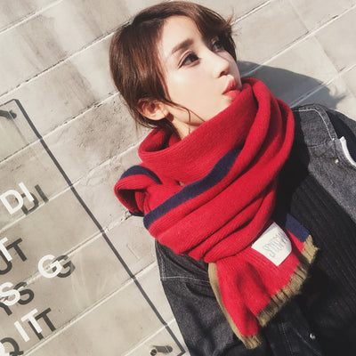 Suéter Tejido de Lana Versátil Estilo Japonés Largo - Image 23
