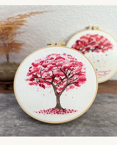 Kit de Bordado Principiante con Árbol Colgante - Pintura Textil - Image 20