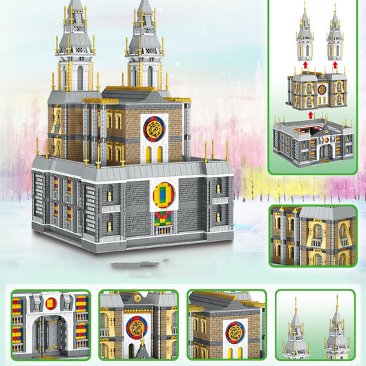 Maqueta del Castillo Saint Hetang - Puzzle 3D de Alta Dificultad - Image 2