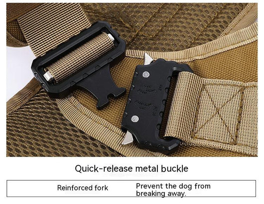 Traje Impermeable para Perros Grandes con Tirantes 1000D - Image 12