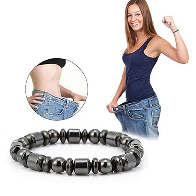 Pulsera Magnética de Terapia para Pérdida de Peso con Piedra Pentagrama - Image 2