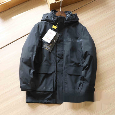 Chaqueta Acolchada Impermeable para Hombre - Abrigo Cálido de Invierno - Image 12