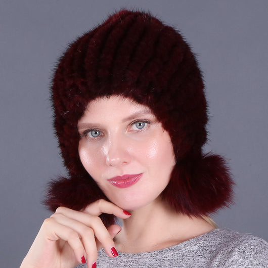 Gorro Cálido de Piel Sintética para Mujer - Image 17