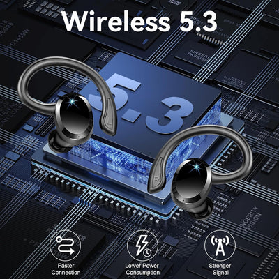 Auriculares Bluetooth con Gancho Inalámbricos y Pantalla Digital Inteligente - Image 3