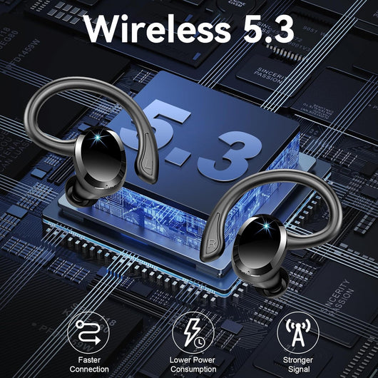 Auriculares Bluetooth con Gancho Inalámbricos y Pantalla Digital Inteligente - Image 3