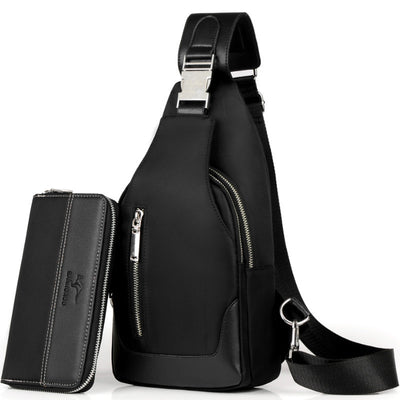 Bolsa Bandolera para Ciclismo en Tela Oxford - Bolso Práctico para Hombre - Image 9