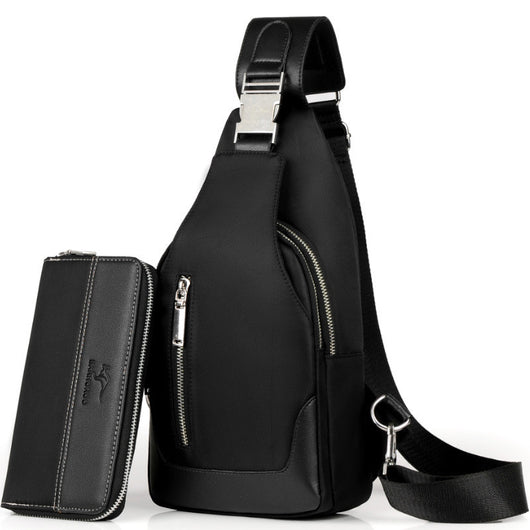 Bolsa Bandolera para Ciclismo en Tela Oxford - Bolso Práctico para Hombre - Image 9