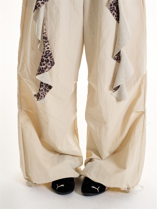 Pantalones Casuales Efecto Dos Piezas con Estampado Leopardo Americano - Image 10