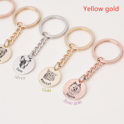 Llavero Personalizado con Foto de Mascota DIY - Image 16