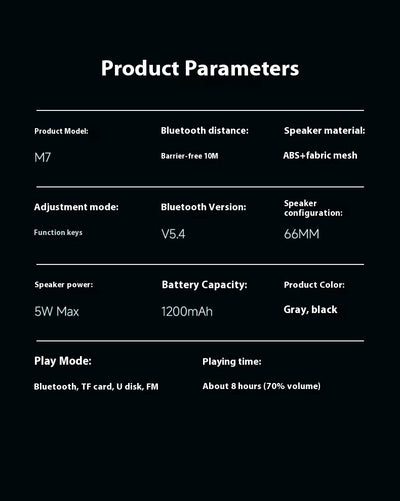 Parlante Bluetooth Portátil con Lámpara RGB y Modo TWS - Image 21